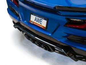 Chevrolet Corvette Z06 Performance Exhaust - AWE Tuning - SwitchPath Cat-Back - Diamond Black - `23-`27